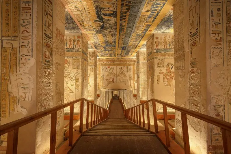 Seeing the Valley of the Kings on 11 Days Classic Egypt Holidays tour